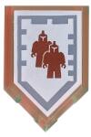 LEGO® Placă netedă 3 x 2 modificată decorată - Blazon Nexo (6133051)