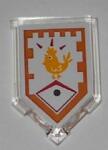 LEGO® Placă netedă 3 x 2 modificată decorată - Blazon Nexo (6133403)
