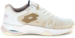 Lotto Încălțăminte de tenis pentru femei Mirage 100 II Clay W All White/Warm Taupe EUR 38