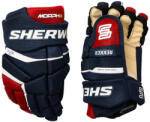 SHER-WOOD Mănuși de hochei Rekker Morph 1 Navy/Red/White Junior 11 inci