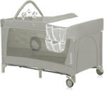 Lionelo Flower multifunkciós utazóágy - Cappuccino - babylion