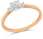 ÉkszerM Rozé Arany Gyűrű (méret: 49) AU 95013