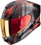 Scorpion Cască integrală pentru motocicletă Scorpion EXO-530 Air Theras, negru-roșu metalic (SCRP173-529-244)