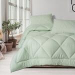 Cottonbox® Set pilota iarna Softwash pat dublu, Cotton Box, Verde Iasomie