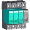 KIWA Villámáram-levezető és túlfeszültség-védelmi készülék PO I eco 3+1 280V 7kA T1+T2 (B+C) KIWA 81.206 (81.206)