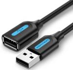  KÁBEL USB-A 2.0/M -> USB-A 2.0/F 3m (hossz, PVC) , Vention (CBIBI)