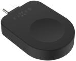  FIXED USB-C töltőadapter Apple Watch-hoz, Powerstation Uni készülékkel kompatibilis, fekete (FIXDW-AWAP-BK) - mzona