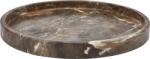 Aquanova Tavă decorativă Hammam rotundă 30 cm maro (HAMTRR-01)