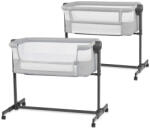 KinderKraft Állítható magasságú gyermekágy Neste Up2 Full Light Grey - vitalcafe