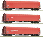 Roco 6600156 Eltolható oldalfalú ponyváskocsi készlet, Rilns, DB AG VI (9005033072131)