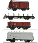 Roco 6600101 Teherkocsi készlet, PKP IV (9005033067304)