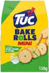 TUC Bake Rolls Mini tejfölös-hagymás ízű kétszersült 150g