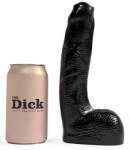 The Dick Romeo - prémium, 18 cm-es, fekete dildo