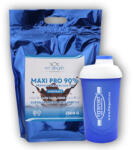 FitSport Nutrition Maxi Pro 90% 2500g + Fitsport shaker - csokoládé - gyogy-novenyek - 19 333 Ft