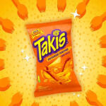 Takis Intense Nacho sajtos tortilla chips 100g Szavatossági idő 2026-01-19