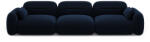 Cosmopolitan Design Canapea Sydney cu tapiterie din catifea (COS_4S_184_F1_SYDNEY7) Canapea