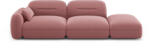 Cosmopolitan Design Canapea Sydney cu tapiterie din catifea (COS_3SOR_184_F1_SYDNEY4) Canapea
