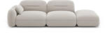 Cosmopolitan Design Canapea Sydney cu tapiterie din catifea (COS_3SOR_184_F1_SYDNEY2) Canapea