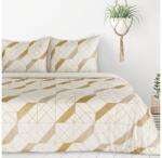 Eurofirany Aggie mikroszálas ágyneműhuzat arany 220x200 cm - 70x80 cm 2db