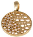 Ékszershop Áttört köves kör arany medál (1325757)