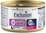 Exclusion Veterinary Diet Cat Hypoallergenic Pork and Potato nedves eledel macskának 85g - pegazusallatpatika