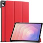  LEATHER Cu balamale husă pentru Samsung Galaxy Tab S11 roșu