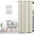 Soleil D'Ocre Függönyök és árnyékolók LINEN Fehér 135x250 cm