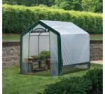 GEOMAT Fóliasátor - ShelterLogic 1, 8 × 2, 4 m fehér-zöld