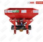 Made in Turkey Műtrágyaszóró 1 tárcsás 600L, saválló tárcsákkal, 20m szórási szélesség, kardánnal /török/