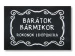  Barátok bármikor - Vicces lábtörlő (60×40 cm) (CQ04857)