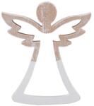  Fa Angyal Álló 130X150Mm, Natúr, Fehér