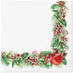  Szalvéta 20Db Christmas Branches Decor 33X33 Cm