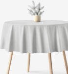 Goldea kör alakú exkluzív terítő - ezüst csillogású Ø 140 cm