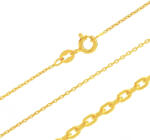 Argento-ekszer Aranyozott ezüst lánc - Rolo minta, vastagsága 0, 35 mm (15341)