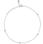 Argento-ekszer Ezüst bokalánc - szív, golyó, hossza 22 - 26 cm (91782)