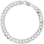 Argento-ekszer Ezüst karkötő - Pancer minta, szélessége 7, 8 mm (I5368)