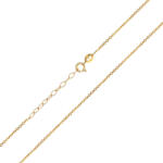 Argento-ekszer Arany lánc - Rolo minta, állítható hosszúság, vastagsága 1, 1 mm (1A003)