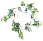  Karácsonyi koszorú. Mérete: kb. 21 cm