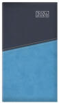 TOPTIMER Zsebnaptár, álló elrendezésű, TOPTIMER "Duplex", kék-világoskék (26C035D-044) - iroszer24