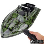Flytec D13 Camou Carp Horgász Etetőhajó Beépített Akkumulátorral