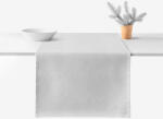 Goldea napron de masă exclusivă - argintiu cu sclipici 50x120 cm Fata de masa