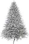 Hessa Brad Artificial Royal Natural White 2342 Ramuri Full 3D PE cu Zapada Alb/Verde 240 cm (QC383)