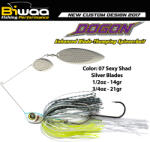 Biwaa SPINNERBAIT DOGON 1/2oz 14gr 07 Sexy Shad-Silver Blades