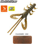 Tiemco SHAD TIEMCO BLACK OUT CRAW 4 10cm Culoare 102