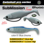 Biwaa SHAD SUBMISSION 5 13cm 01 Blue Chrome