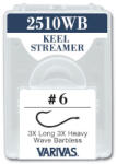 VARIVAS Carlige Fly Kell Streamer 2510wb Nr 6 F/barb