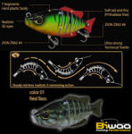Biwaa SWIMBAIT SEVEN SECTION S5 13cm 34gr 01 Real Bass