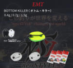 Neo Style OSCILANTA NEO STYLE BOTTOM KILLER 1.5gr 29 Matt Black-Fluorescent Glossy White