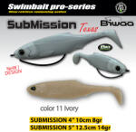 Biwaa SHAD SUBMISSION 4 10cm 11 Ivory