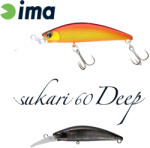 Ima SUKARI 60 DEEP 60mm 8gr 012 Titanium Black